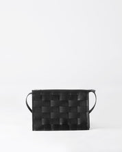 Näver Small Shoulder Bag In Black leather