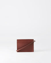 Näver Mini Shoulder Bag in Brick leather