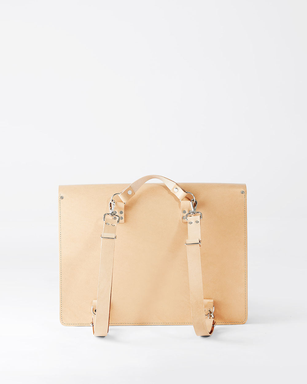 Näver Backpack / Shoulder Bag in Natural leather