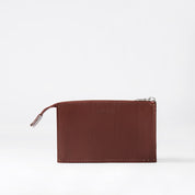 Näver Wallet in Brick leather