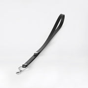 Björk Long Keystrap in Black leather