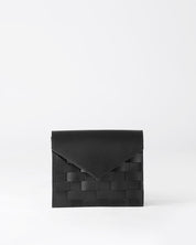 Näver Duo Shoulder Bag in Black leather