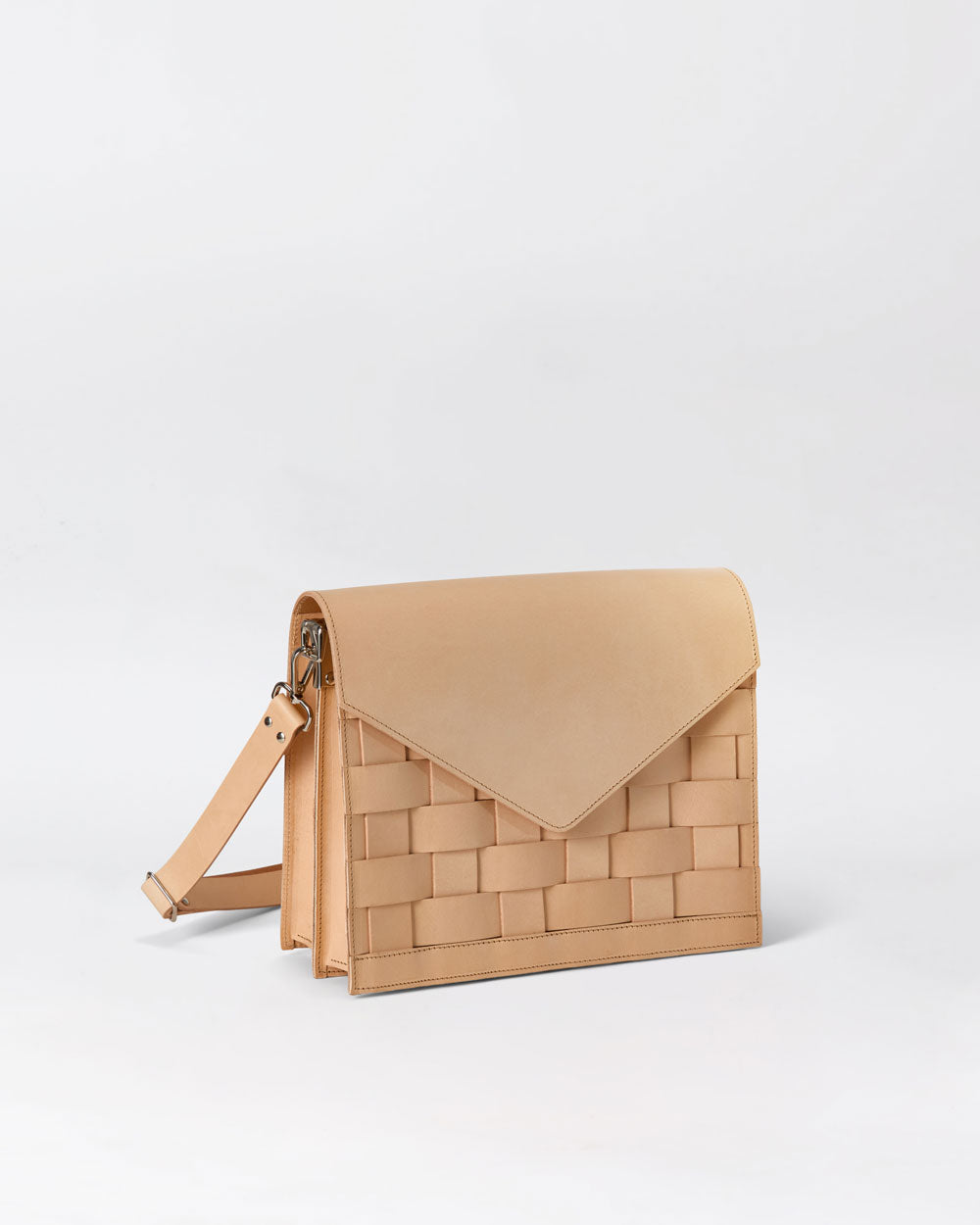 Näver Duo Shoulder Bag in Natural leather