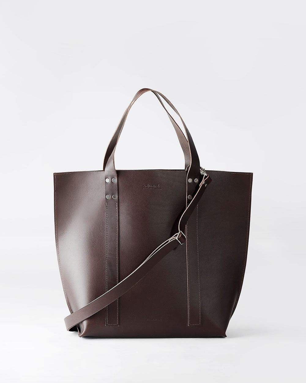 Näver Tote in Chestnut leather