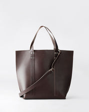 Näver Tote in Chestnut leather