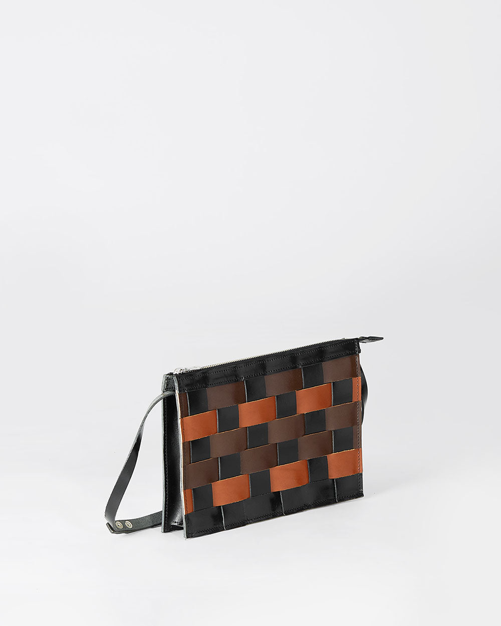 Näver Small Shoulder Bag In Patchy leather