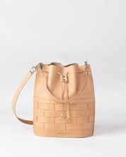 Näver Bucket Bag in Natural leather