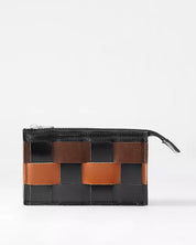 Gift Set Näver Mini Shoulder Bag And Näver Wallet In Patchy Leather