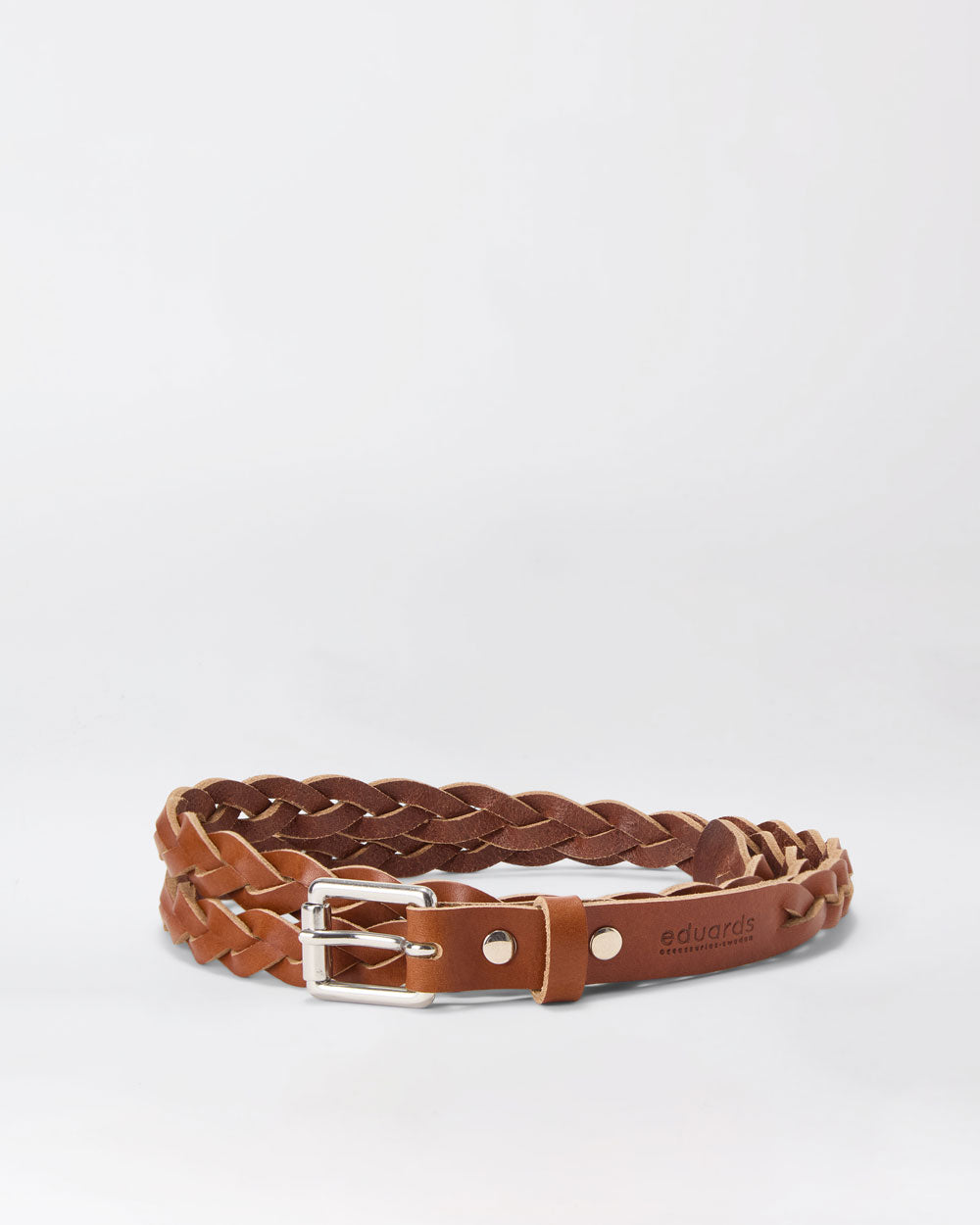 小物 COOTIE PRODUCTIONS/Leather Braid Belt COOTIE PRODUCTIONS/Leather Braid Belt（Silver）［レザーブレイド