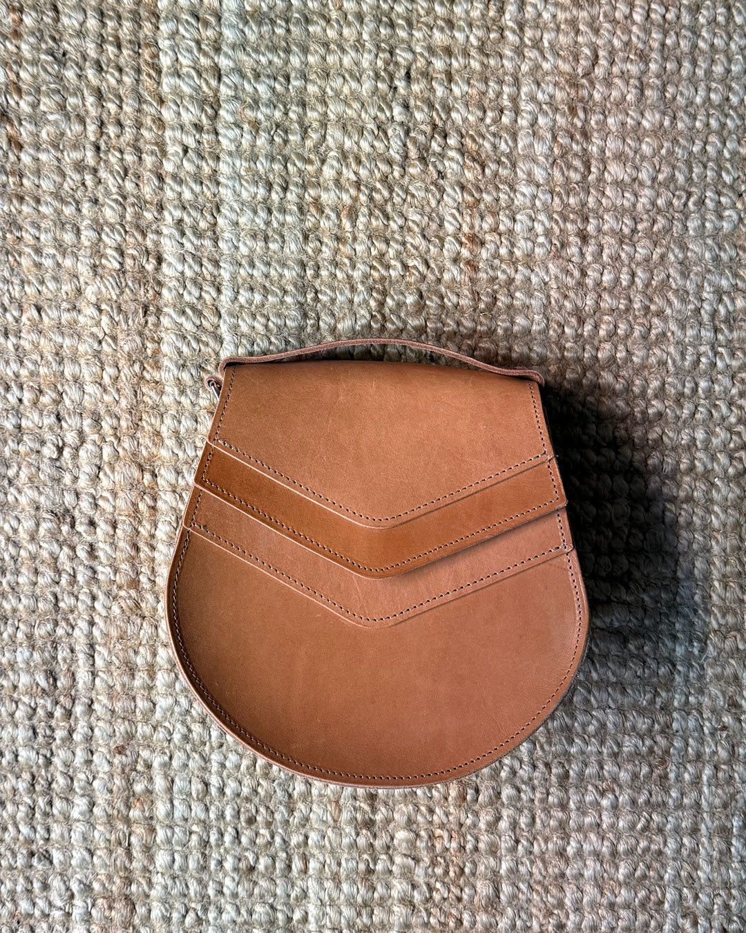 EVERGREENS SKARNA3 // SKIFFER ARC IN NATURAL LEATHER