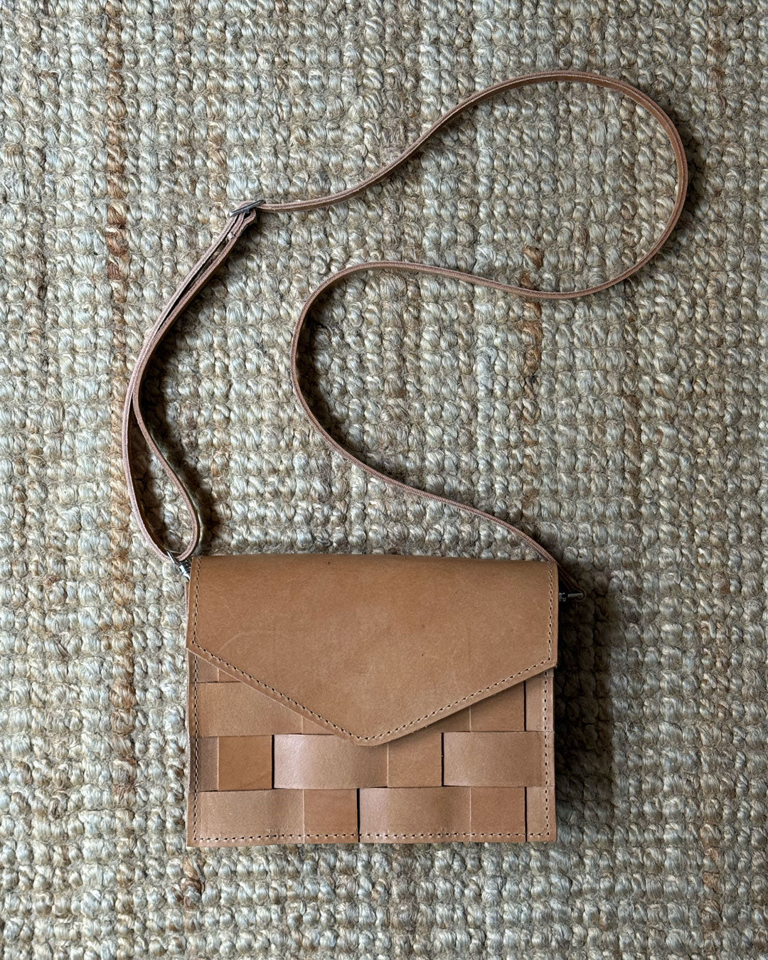 EVERGREENS MNA9 // NÄVER MINI BAG I NATURLÄDER