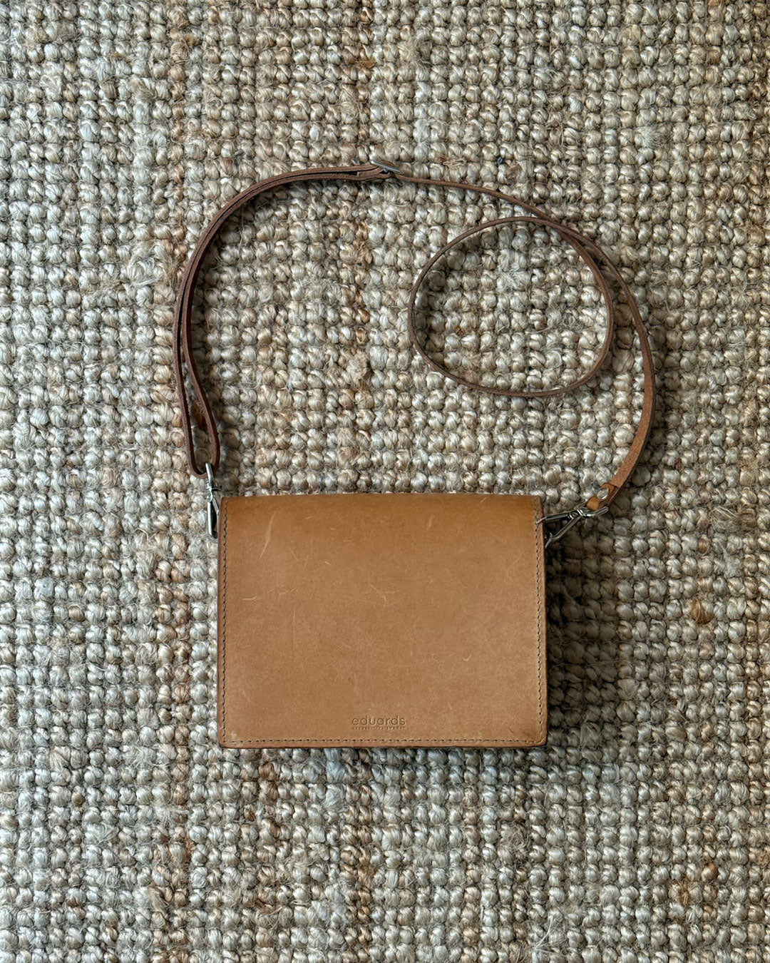 EVERGREENS MNA8 // NÄVER MINI BAG IN NATURAL LEATHER