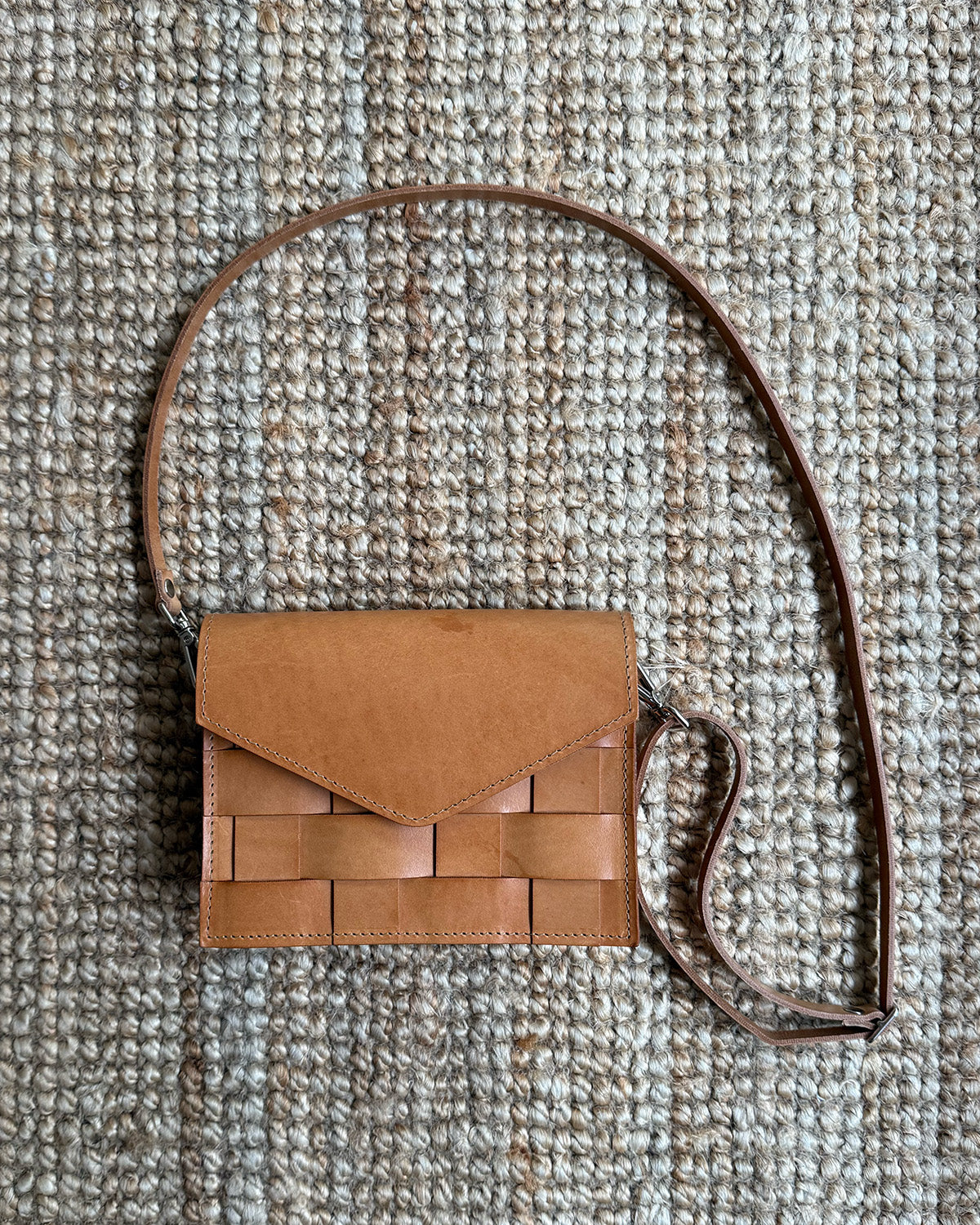 EVERGREENS MNA 3 // NÄVER MINI BAG IN NATURAL LEATHER