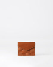 Näver Mini Shoulder Bag in Cognac leather
