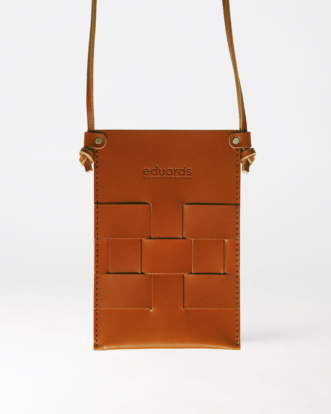 Näver Pocket Bag In Cognac leather