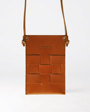 Näver Pocket Bag In Cognac leather