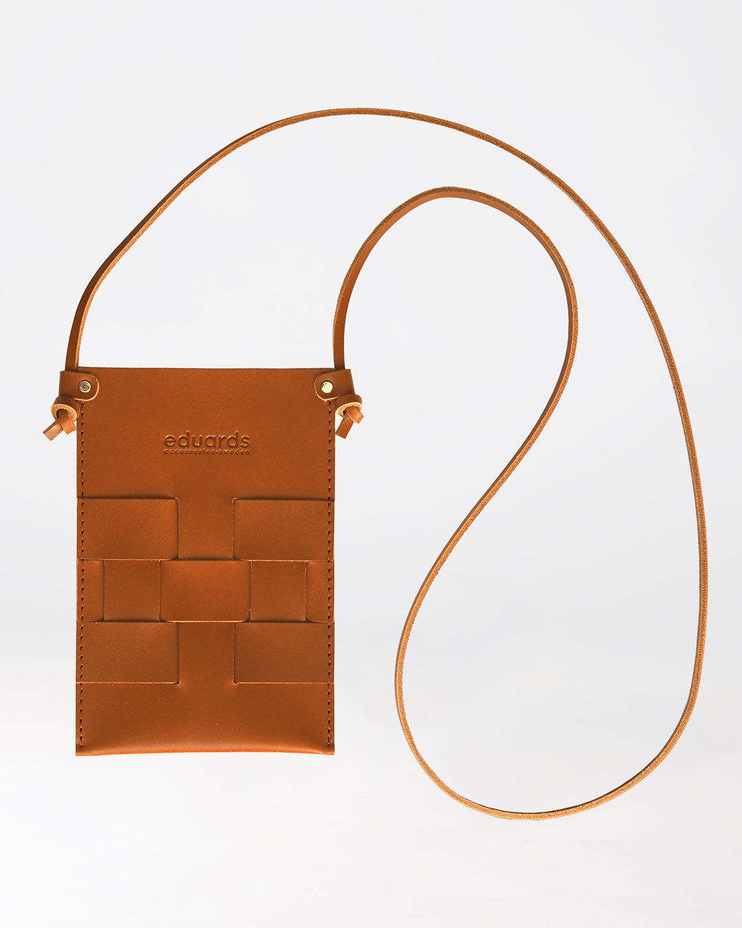 Näver Pocket Bag In Cognac leather