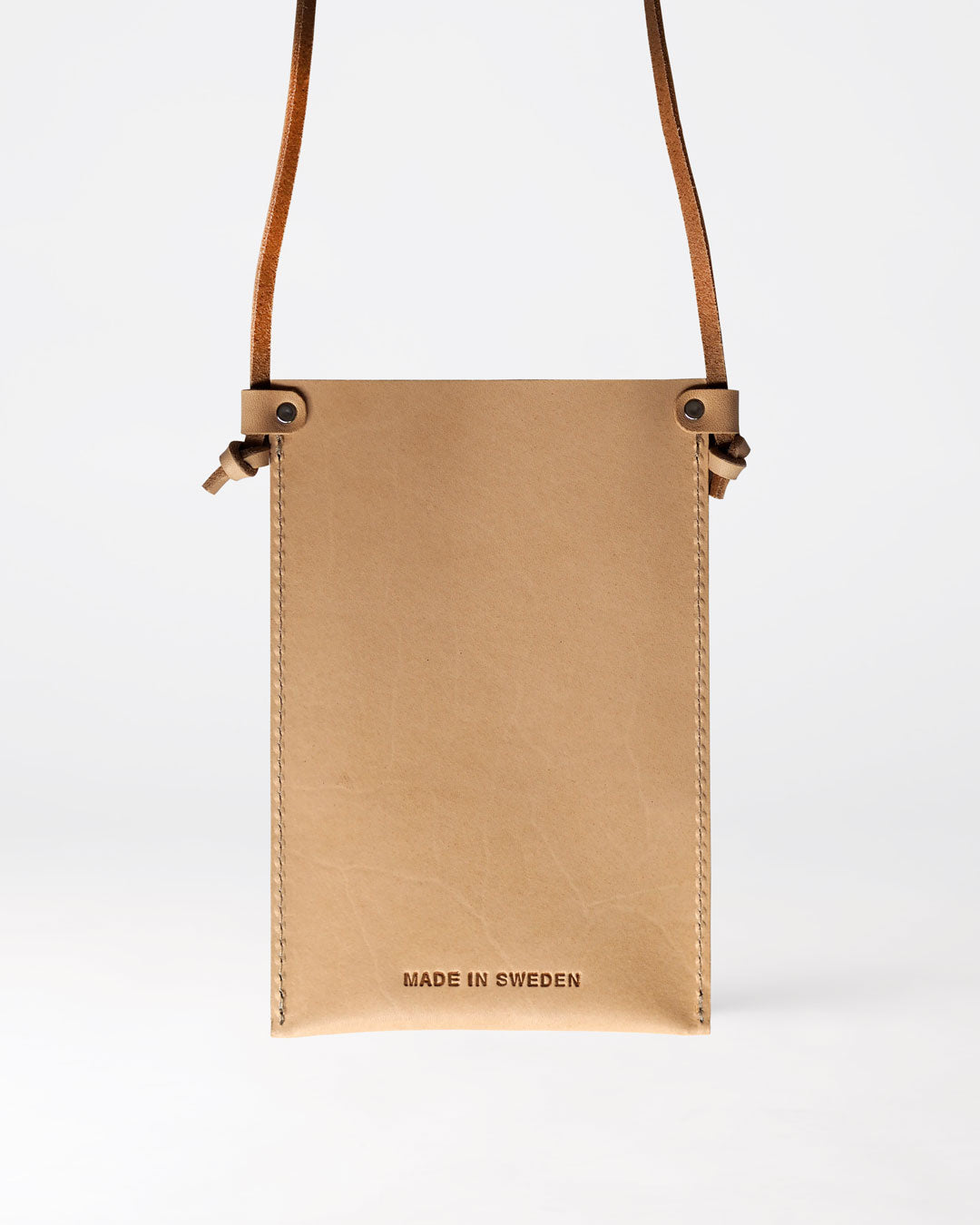 Näver Pocket Bag i Naturläder