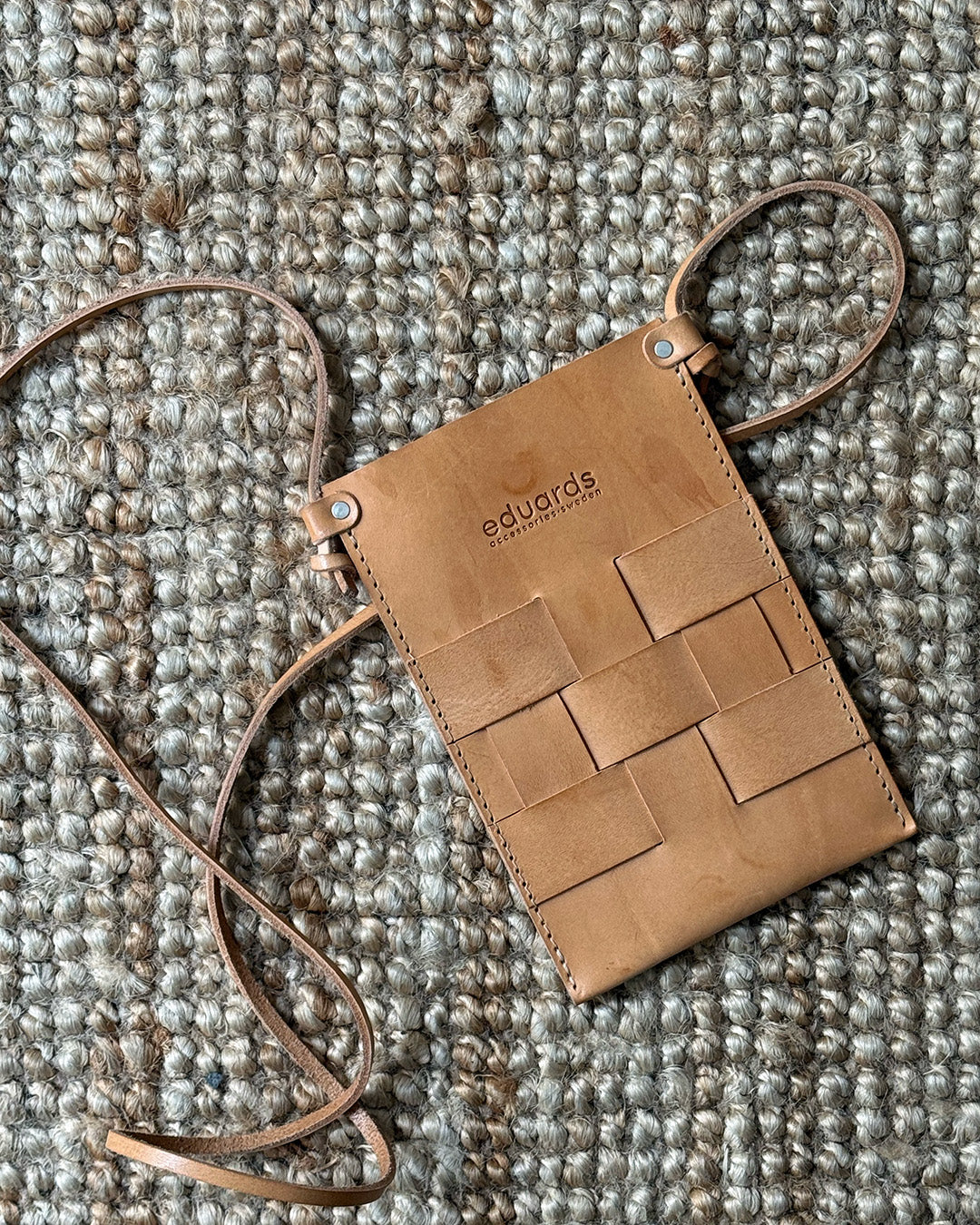 EVERGREENS NPN // NÄVER POCKET BAG IN NATURLEDER