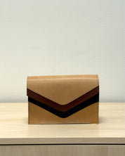 MARKET SKNM1 // SKIFFER MINI SHOULDER BAG IN NATURAL MIX LEATHER