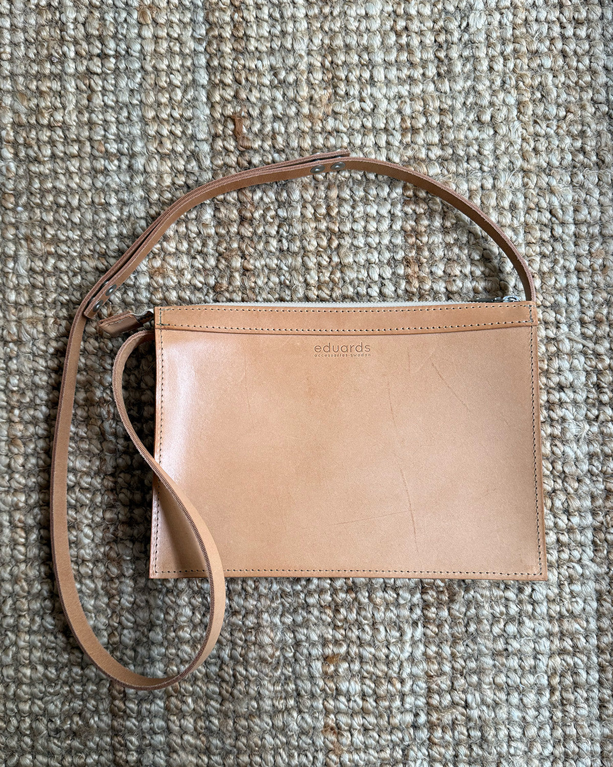 EVERGREENS SNA6 // NÄVER SMALL SHOULDER BAG I NATURLÄDER