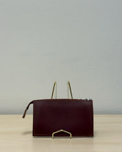 MARKET WBR1 // NÄVER WALLET IN BRICK LEATHER