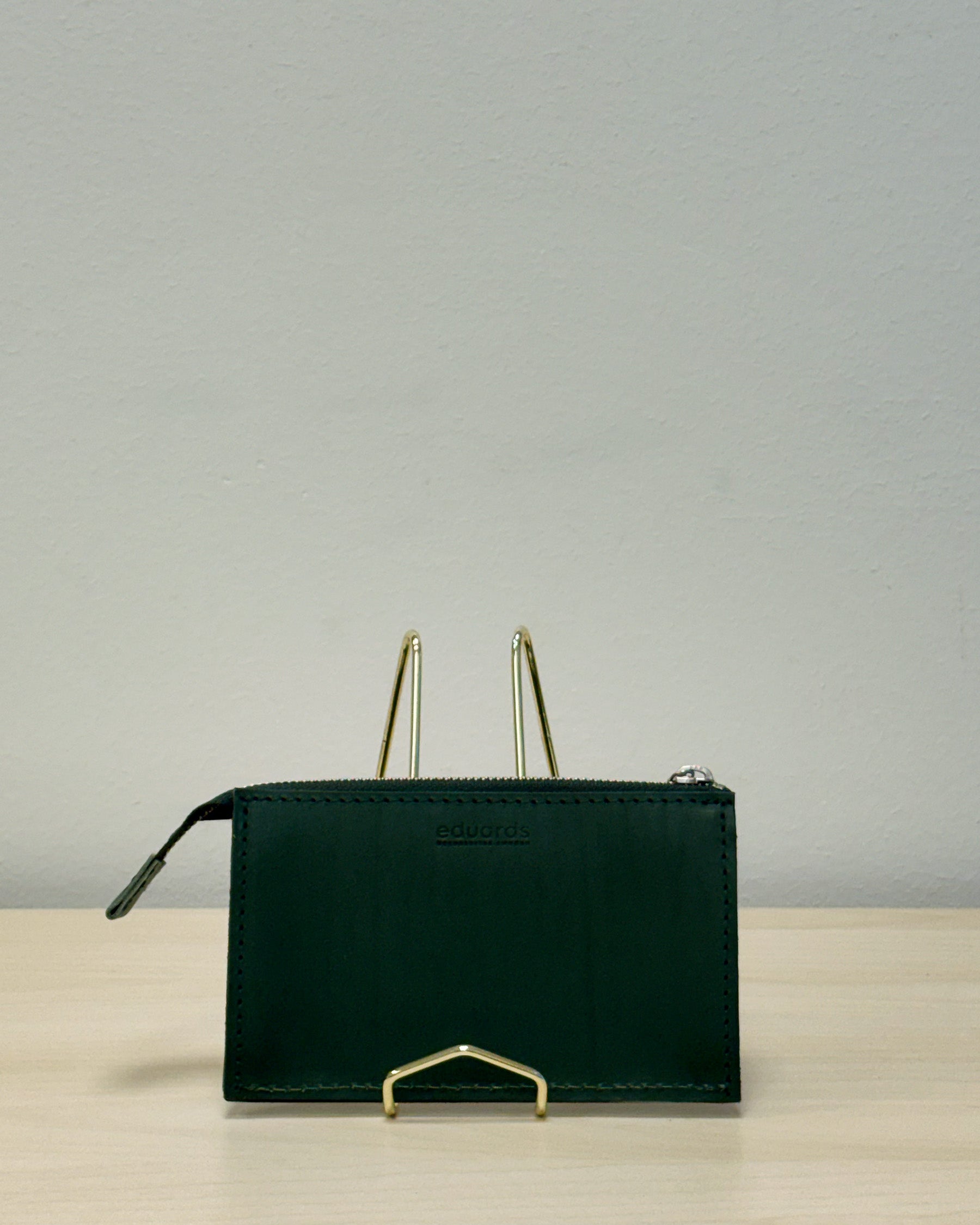 MARKET WGR1 // NÄVER WALLET IN GREEN LEATHER